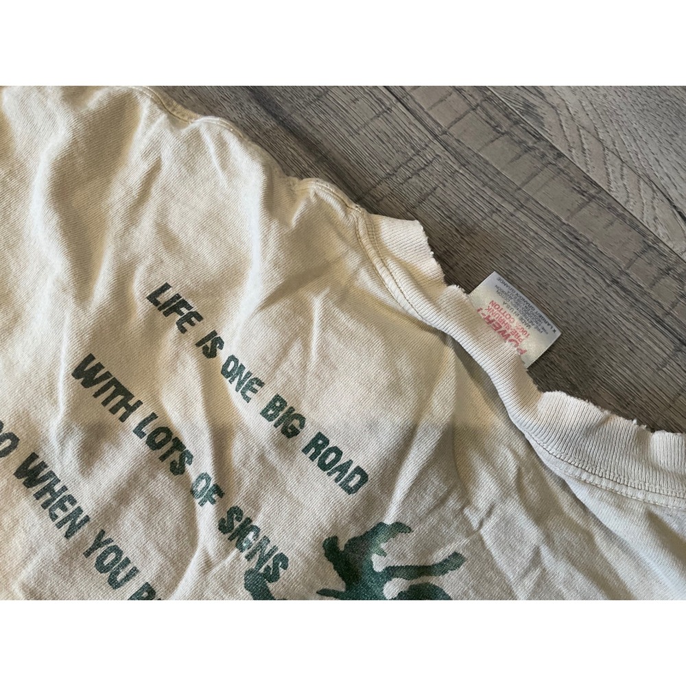 Vintage Bob Marley Wake Up and Live 1995 T-Shirt Oneita Power-T Single Stitch XL - Picture 14 of 14